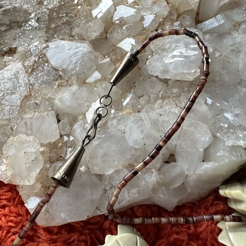 Zuni Stone Fetish necklace carved stone vintage - Picture 7 of 8
